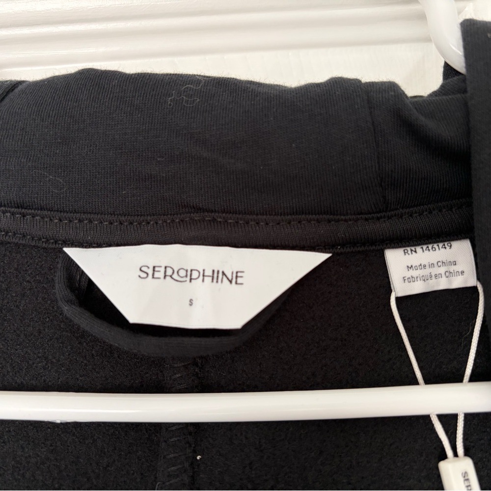 NWT Seraphine Black Maternity Jacket - Picture 6 of 7
